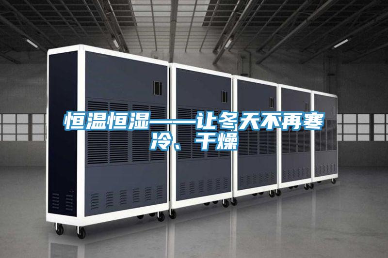 恒溫恒濕——讓冬天不再寒冷、干燥