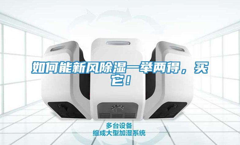 如何能新風(fēng)除濕一舉兩得，買它！