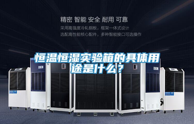 恒溫恒濕實(shí)驗(yàn)箱的具體用途是什么？