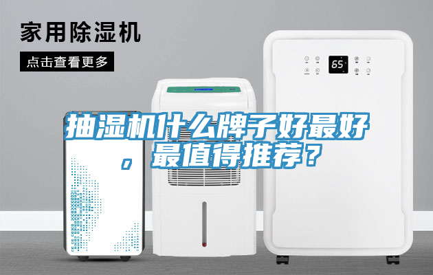 抽濕機(jī)什么牌子好最好，最值得推薦？