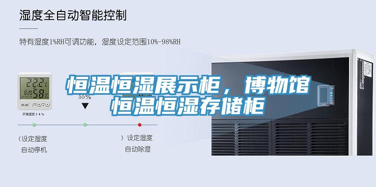 恒溫恒濕展示柜，博物館恒溫恒濕存儲柜