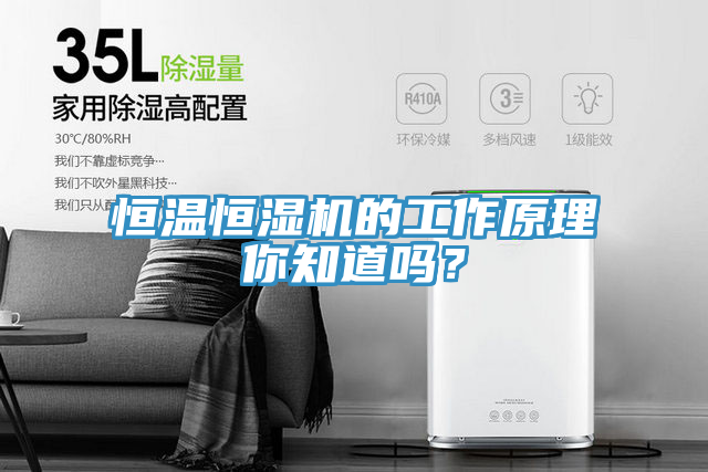 恒溫恒濕機的工作原理你知道嗎？