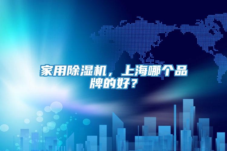 家用除濕機(jī)，上海哪個品牌的好？