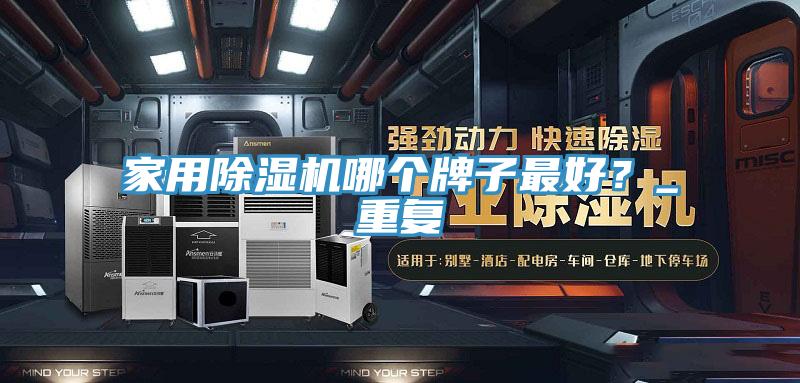 家用除濕機(jī)哪個牌子最好？_重復(fù)