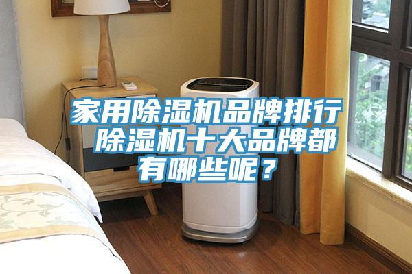 家用除濕機(jī)品牌排行 除濕機(jī)十大品牌都有哪些呢？