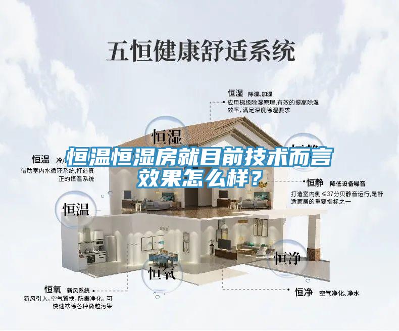 恒溫恒濕房就目前技術(shù)而言效果怎么樣？