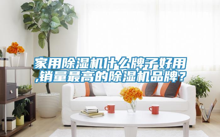 家用除濕機(jī)什么牌子好用,銷量最高的除濕機(jī)品牌？