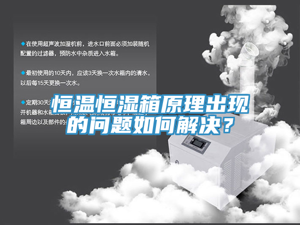 恒溫恒濕箱原理出現(xiàn)的問題如何解決？