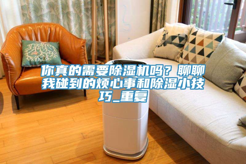你真的需要除濕機(jī)嗎？聊聊我碰到的煩心事和除濕小技巧_重復(fù)