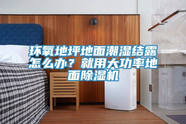 環(huán)氧地坪地面潮濕結(jié)露怎么辦？就用大功率地面除濕機
