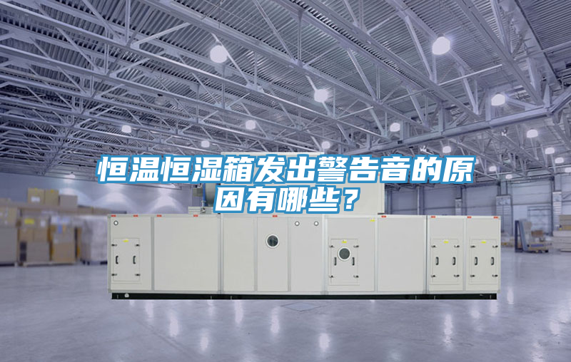 恒溫恒濕箱發(fā)出警告音的原因有哪些？