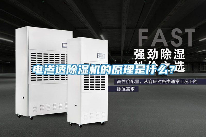 電滲透除濕機的原理是什么？