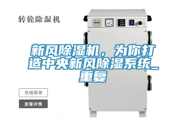 新風(fēng)除濕機(jī)，為你打造中央新風(fēng)除濕系統(tǒng)_重復(fù)
