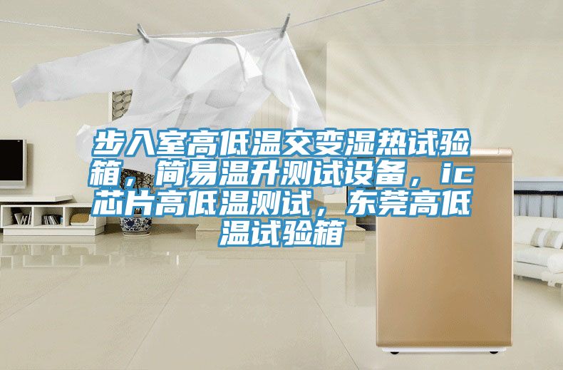 步入室高低溫交變濕熱試驗箱，簡易溫升測試設備，ic芯片高低溫測試，東莞高低溫試驗箱