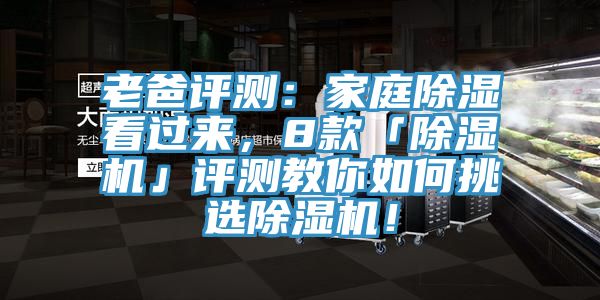 老爸評(píng)測(cè)：家庭除濕看過(guò)來(lái)，8款「除濕機(jī)」評(píng)測(cè)教你如何挑選除濕機(jī)！