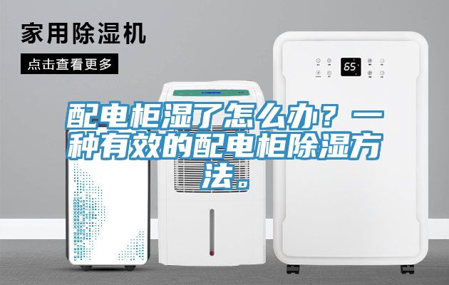 配電柜濕了怎么辦？一種有效的配電柜除濕方法。