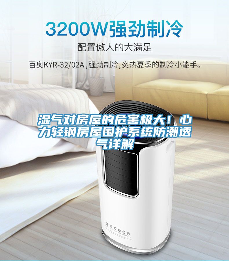 濕氣對房屋的危害極大！心力輕鋼房屋圍護系統(tǒng)防潮透氣詳解
