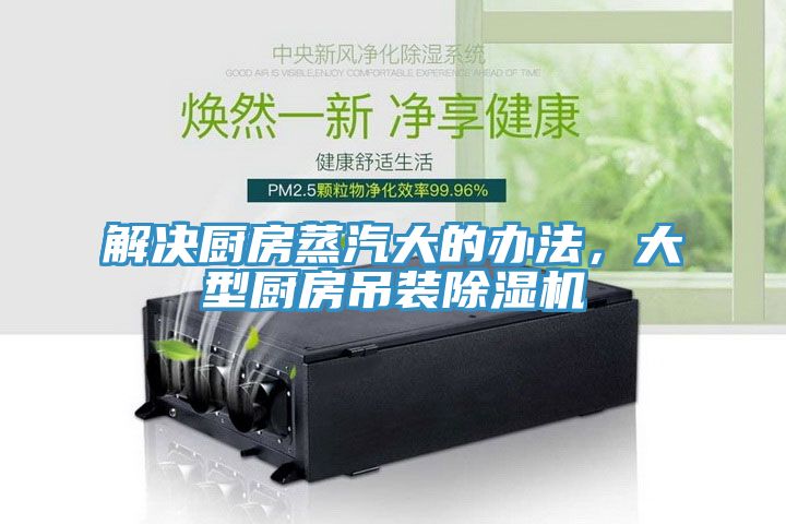 解決廚房蒸汽大的辦法，大型廚房吊裝除濕機