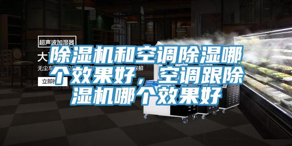 除濕機和空調除濕哪個效果好，空調跟除濕機哪個效果好