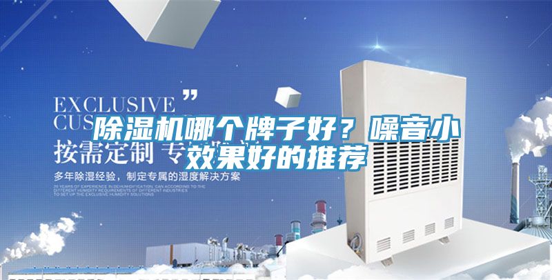 除濕機(jī)哪個(gè)牌子好？噪音小效果好的推薦