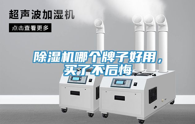 除濕機哪個牌子好用，買了不后悔