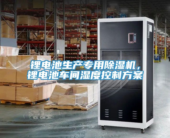 鋰電池生產(chǎn)專用除濕機(jī)，鋰電池車間濕度控制方案