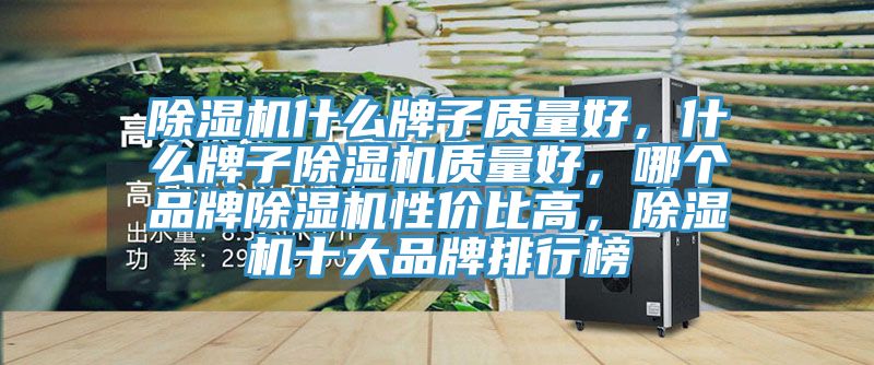 除濕機(jī)什么牌子質(zhì)量好，什么牌子除濕機(jī)質(zhì)量好，哪個(gè)品牌除濕機(jī)性價(jià)比高，除濕機(jī)十大品牌排行榜