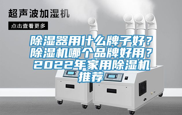 除濕器用什么牌子好？除濕機哪個品牌好用？2022年家用除濕機推薦