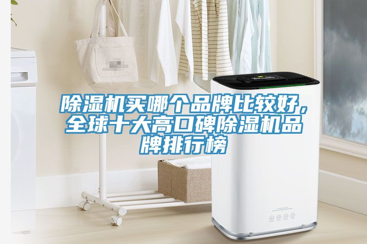 除濕機買哪個品牌比較好，全球十大高口碑除濕機品牌排行榜