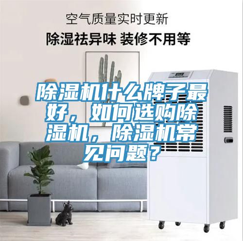 除濕機(jī)什么牌子最好，如何選購除濕機(jī)，除濕機(jī)常見問題？