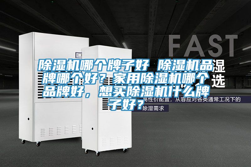 除濕機哪個牌子好 除濕機品牌哪個好？家用除濕機哪個品牌好，想買除濕機什么牌子好？
