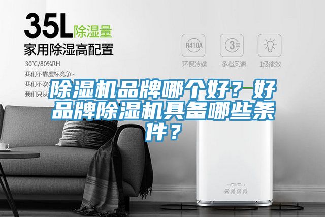 除濕機(jī)品牌哪個(gè)好？好品牌除濕機(jī)具備哪些條件？