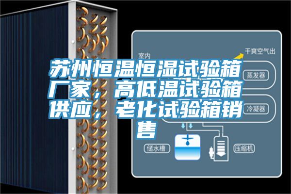 蘇州恒溫恒濕試驗(yàn)箱廠家，高低溫試驗(yàn)箱供應(yīng)，老化試驗(yàn)箱銷售