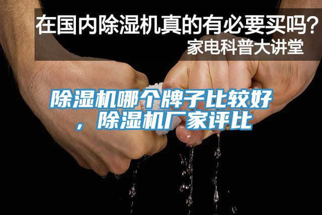 除濕機哪個牌子比較好，除濕機廠家評比