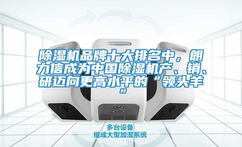 除濕機(jī)品牌十大排名中，朗力信成為中國(guó)除濕機(jī)產(chǎn)、銷、研邁向更高水平的“領(lǐng)頭羊”