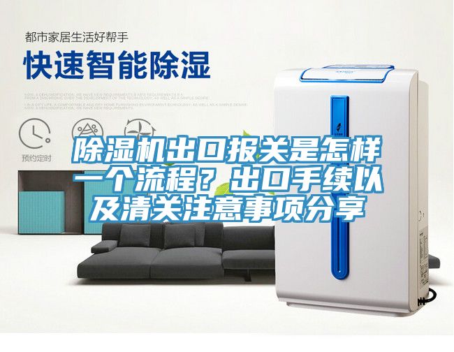 除濕機(jī)出口報(bào)關(guān)是怎樣一個(gè)流程？出口手續(xù)以及清關(guān)注意事項(xiàng)分享