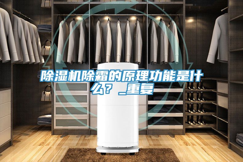 除濕機除霜的原理功能是什么？_重復