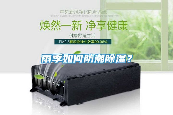 雨季如何防潮除濕？