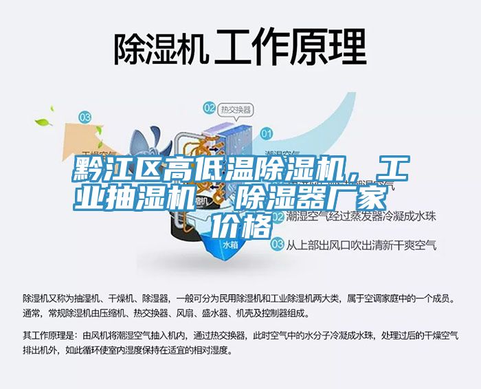 黔江區(qū)高低溫除濕機，工業(yè)抽濕機  除濕器廠家 價格