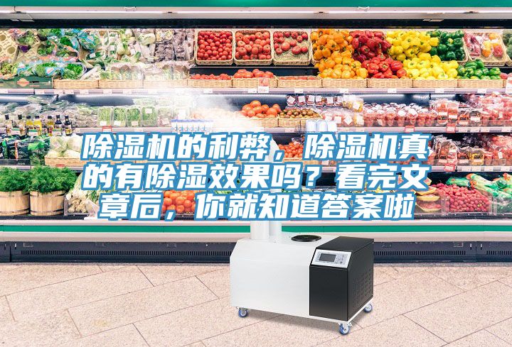 除濕機的利弊，除濕機真的有除濕效果嗎？看完文章后，你就知道答案啦
