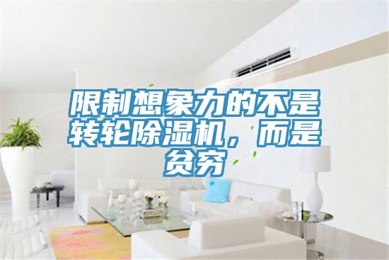 限制想象力的不是轉(zhuǎn)輪除濕機(jī)，而是貧窮