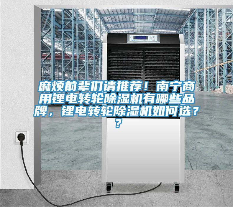 麻煩前輩們請推薦！南寧商用鋰電轉(zhuǎn)輪除濕機有哪些品牌，鋰電轉(zhuǎn)輪除濕機如何選？？